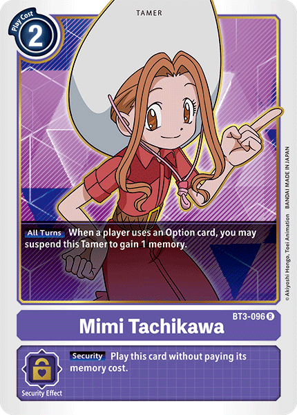 Mimi Tachikawa [BT3-096] [Release Special Booster Ver.1.5] - Destination Retro