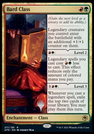 Bard Class (Promo Pack) [Dungeons & Dragons: Adventures in the Forgotten Realms Promos] - Destination Retro