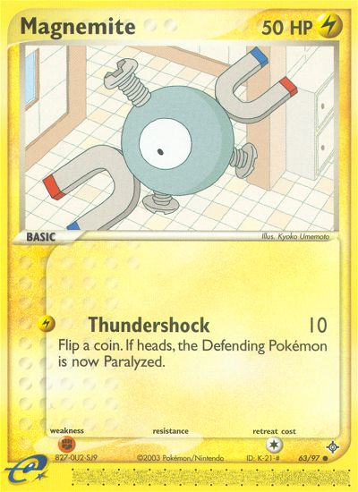 Magnemite (63/97) [EX: Dragon] - Destination Retro