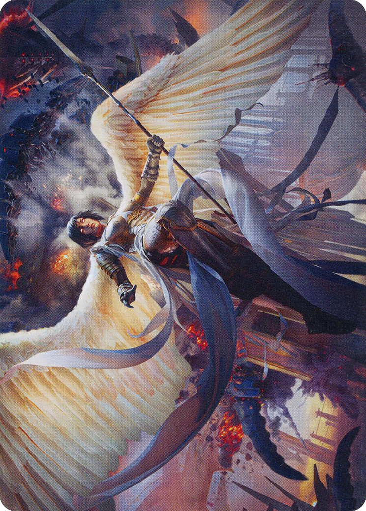 Serra Faithkeeper Art Card [March of the Machine Art Series] - Destination Retro