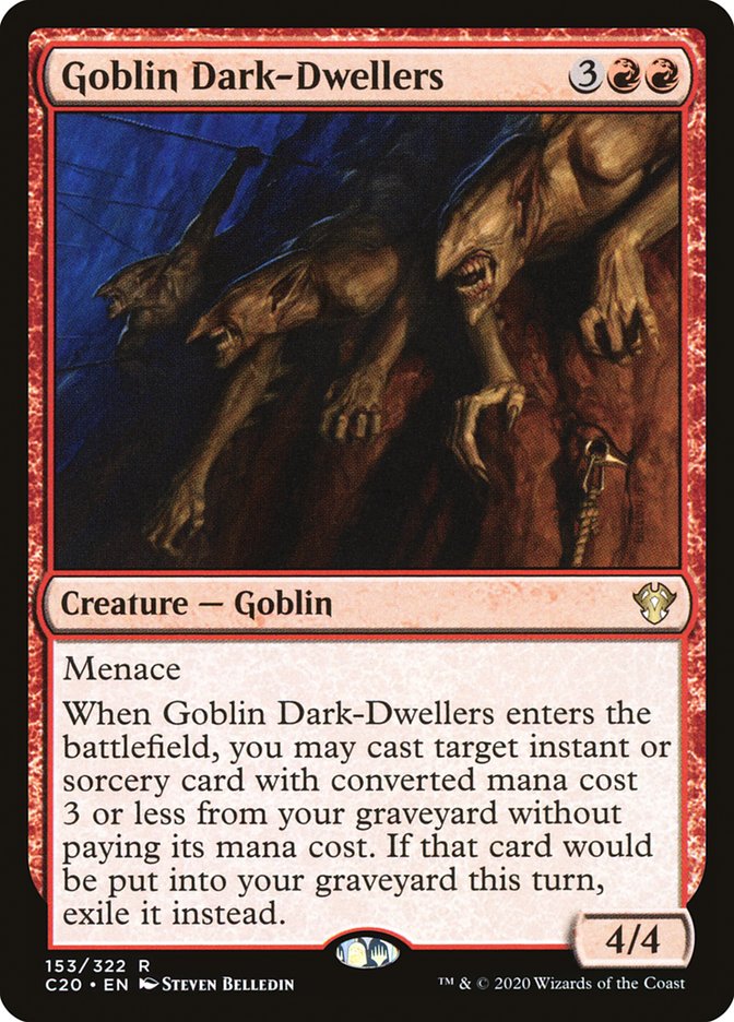 Goblin Dark-Dwellers [Commander 2020] - Destination Retro