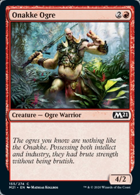 Onakke Ogre [Core Set 2021] - Destination Retro