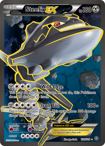 Steelix EX (108/114) [XY: Steam Siege] - Destination Retro