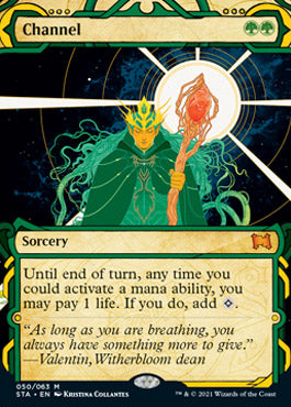 Channel (Etched Foil) [Strixhaven Mystical Archive] - Destination Retro