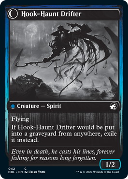 Baithook Angler // Hook-Haunt Drifter [Innistrad: Double Feature] - Destination Retro