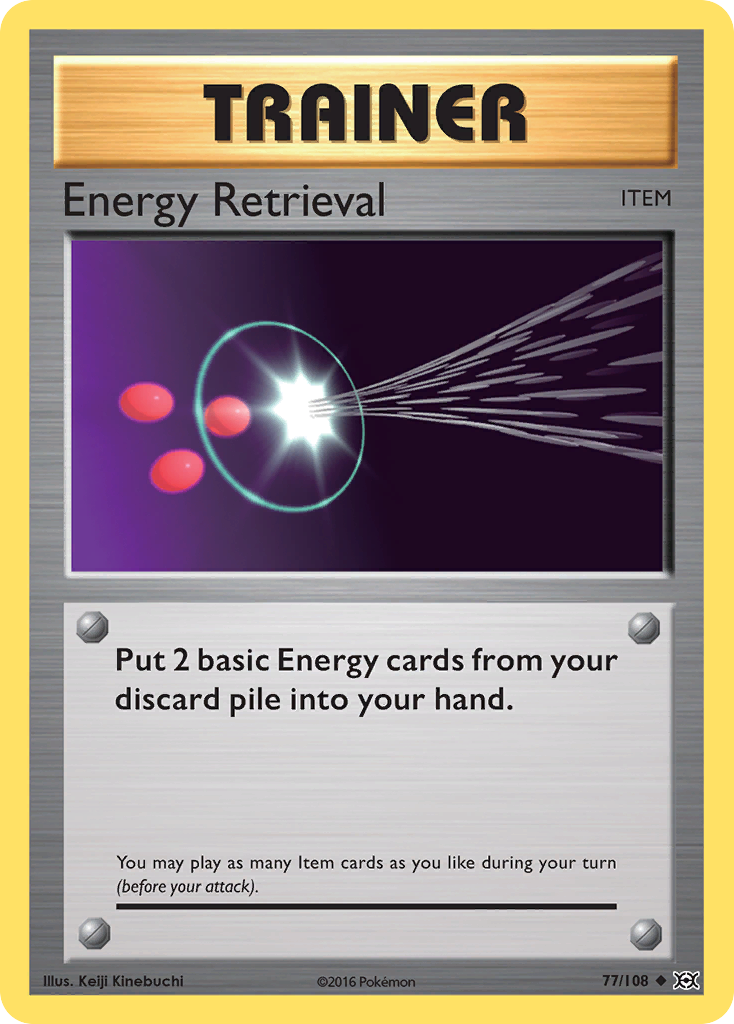 Energy Retrieval (77/108) [XY: Evolutions] - Destination Retro