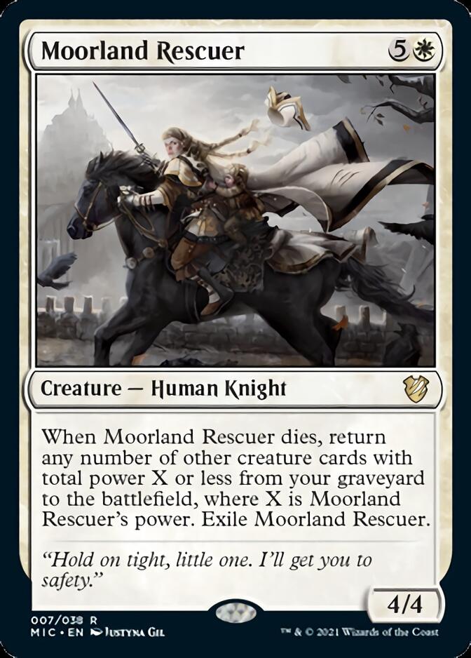 Moorland Rescuer [Innistrad: Midnight Hunt Commander] - Destination Retro