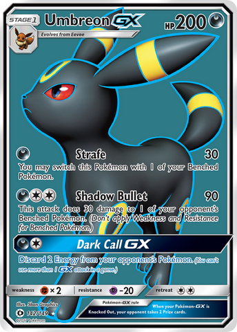 Umbreon GX (142/149) [Sun & Moon: Base Set] - Destination Retro