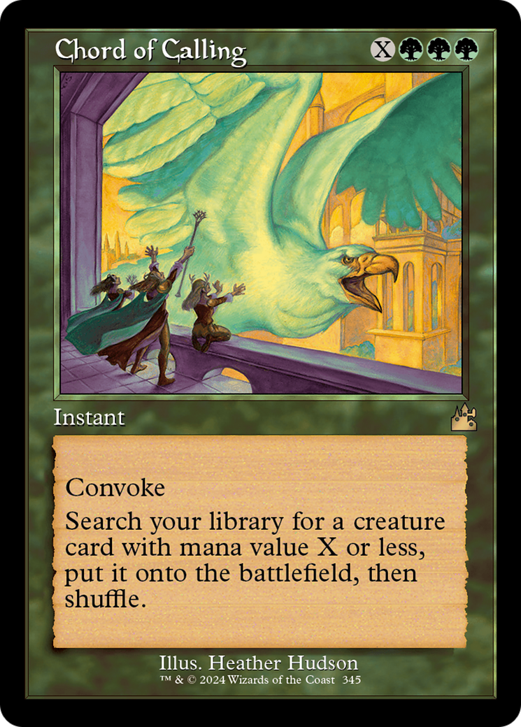 Chord of Calling (Retro Frame) [Ravnica Remastered] - Destination Retro