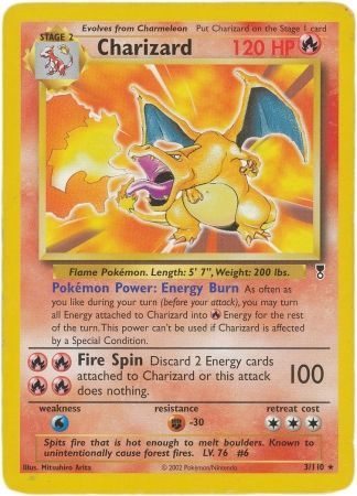 Charizard (3/110) (WotC) (Theme Deck Exclusive) [Legendary Collection] - Destination Retro