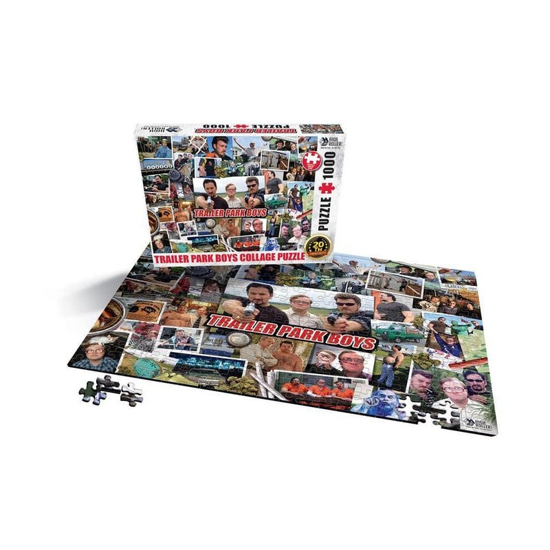 PUZZLES - Collage Puzzle - Trailer Park Boys  - 1000 PIECES - Destination Retro