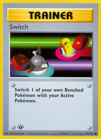 Switch (95/102) [Base Set 1st Edition] - Destination Retro