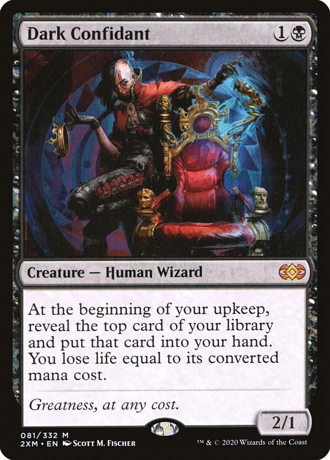 Dark Confidant [Double Masters] - Destination Retro