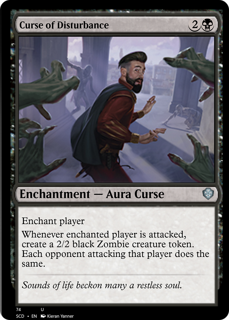 Curse of Disturbance [Starter Commander Decks] - Destination Retro