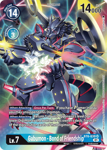 Gabumon - Bond of Friendship [BT6-030] (Alternate Art) [Double Diamond] - Destination Retro