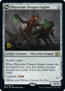 Phyrexian Dragon Engine [The Brothers' War: Prerelease Promos] - Destination Retro