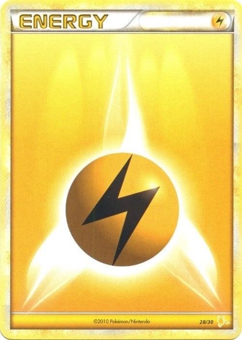 Lightning Energy (28/30) [HeartGold & SoulSilver: Trainer Kit - Gyarados & Raichu] - Destination Retro