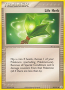 Life Herb (90/101) [EX: Hidden Legends] - Destination Retro
