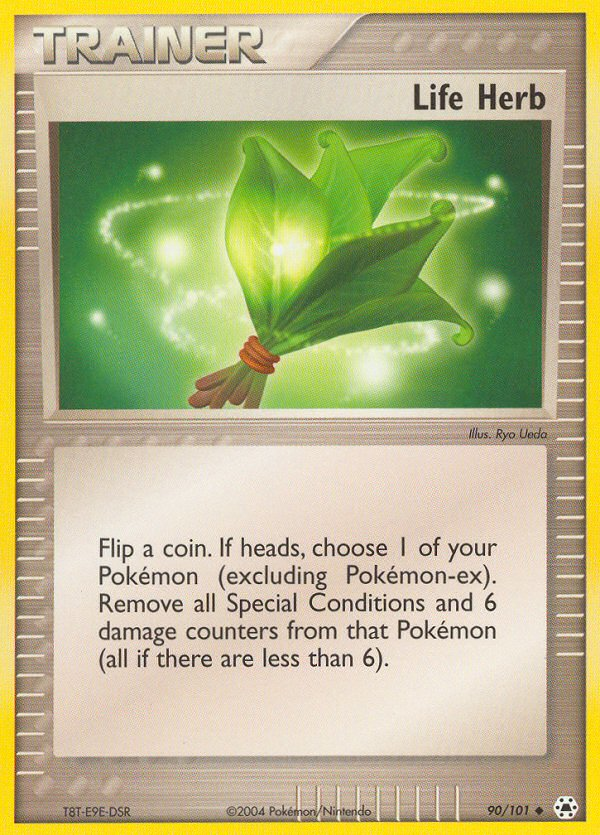 Life Herb (90/101) [EX: Hidden Legends] - Destination Retro