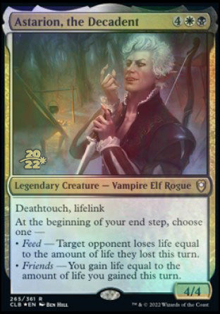 Astarion, the Decadent [Commander Legends: Battle for Baldur's Gate Prerelease Promos] - Destination Retro