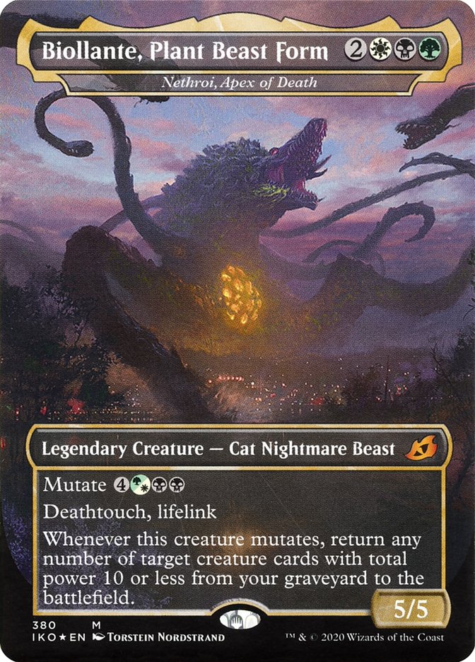 Nethroi, Apex of Death - Biollante, Plant Beast Form (Godzilla Series) [Ikoria: Lair of Behemoths] - Destination Retro