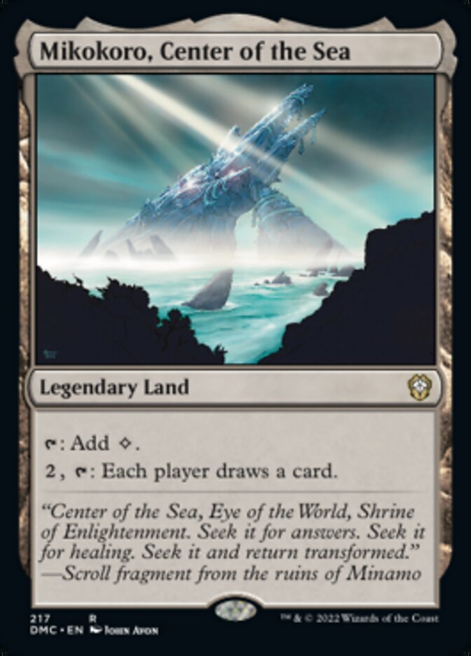 Mikokoro, Center of the Sea [Dominaria United Commander] - Destination Retro