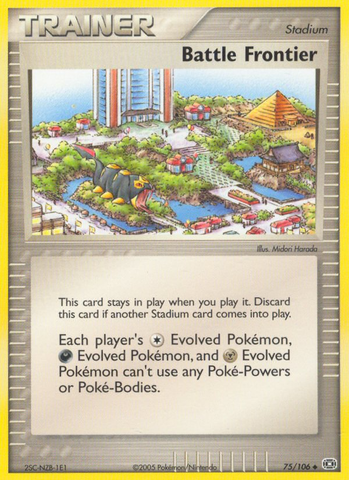 Battle Frontier (75/106) [EX: Emerald] - Destination Retro