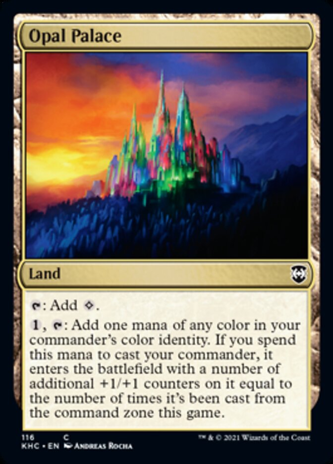 Opal Palace [Kaldheim Commander] - Destination Retro
