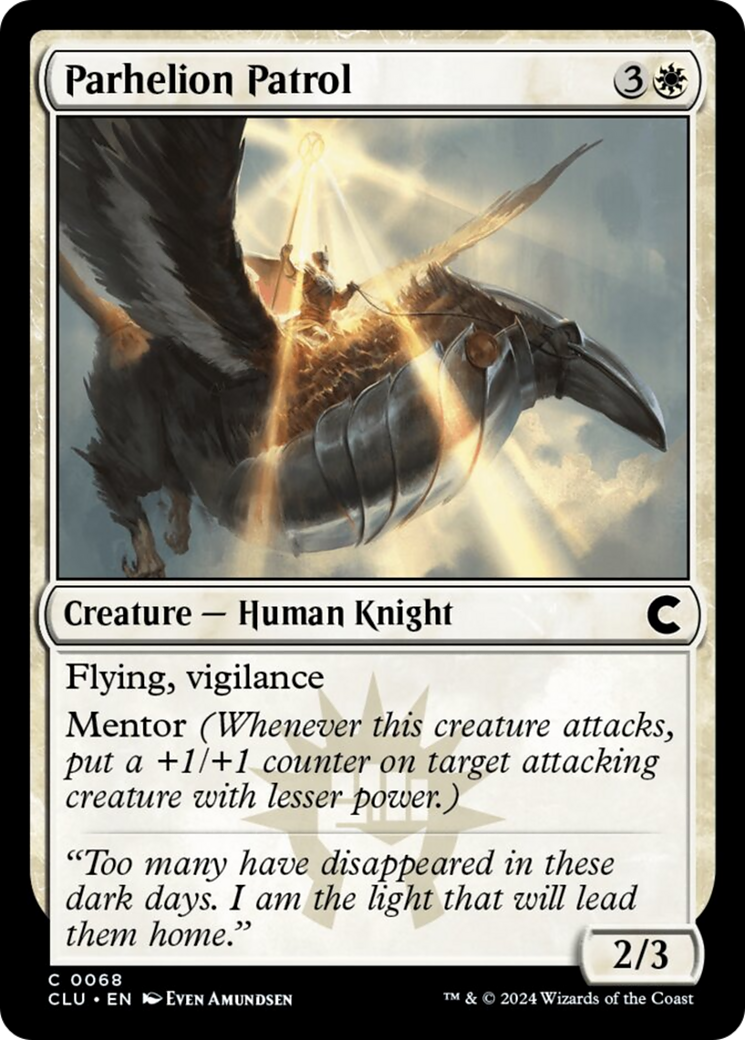Parhelion Patrol [Ravnica: Clue Edition] - Destination Retro