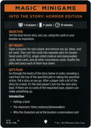 Into the Story: Horror Edition (Magic Minigame) [Innistrad: Midnight Hunt Minigame] - Destination Retro