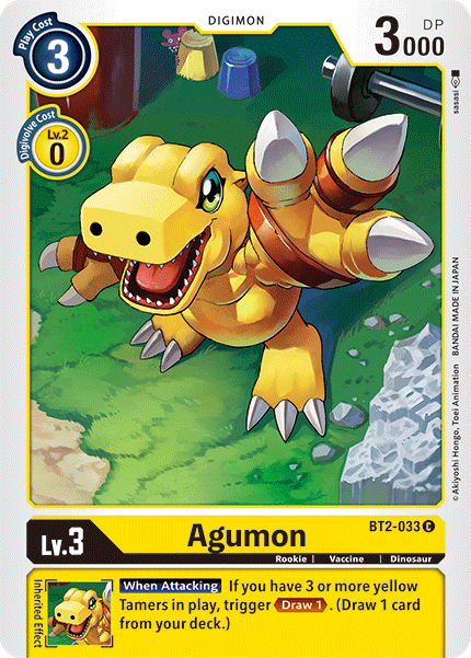 Agumon [BT2-033] [Release Special Booster Ver.1.5] - Destination Retro