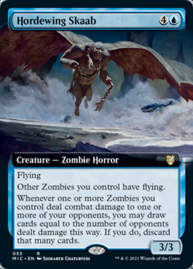 Hordewing Skaab (Extended) [Innistrad: Midnight Hunt Commander] - Destination Retro