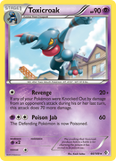 Toxicroak (66/149) [Black & White: Boundaries Crossed] - Destination Retro