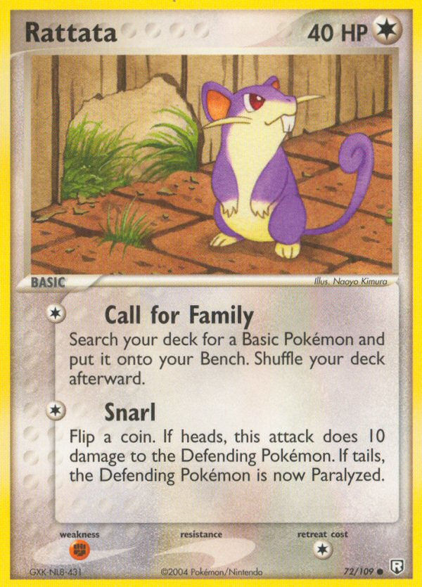 Rattata (72/109) [EX: Team Rocket Returns] - Destination Retro