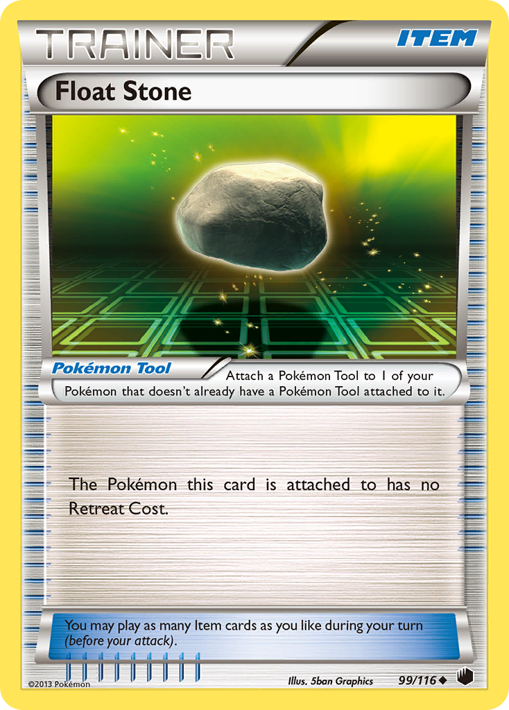 Float Stone (99/116) [Black & White: Plasma Freeze] - Destination Retro