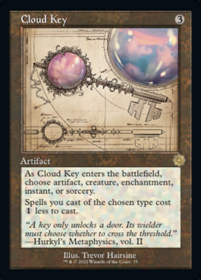 Cloud Key (Retro Schematic) [The Brothers' War Retro Artifacts] - Destination Retro