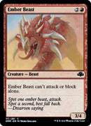 Ember Beast [Dominaria Remastered] - Destination Retro