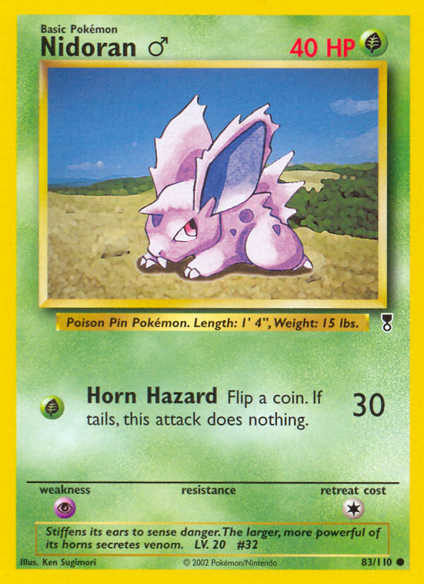 Nidoran (83/110) (Male) [Legendary Collection] - Destination Retro