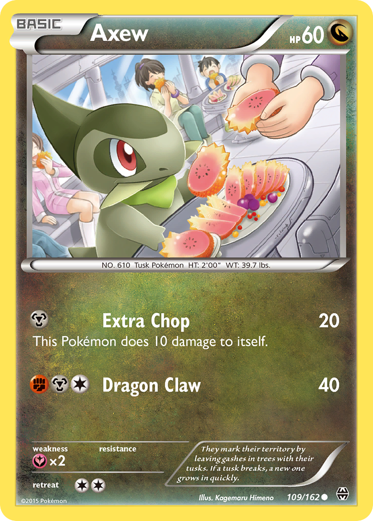 Axew (109/162) [XY: BREAKthrough] - Destination Retro