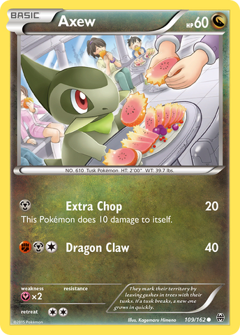 Axew (109/162) [XY: BREAKthrough] - Destination Retro