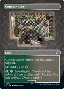 Conservatory (Borderless) [Ravnica: Clue Edition] - Destination Retro