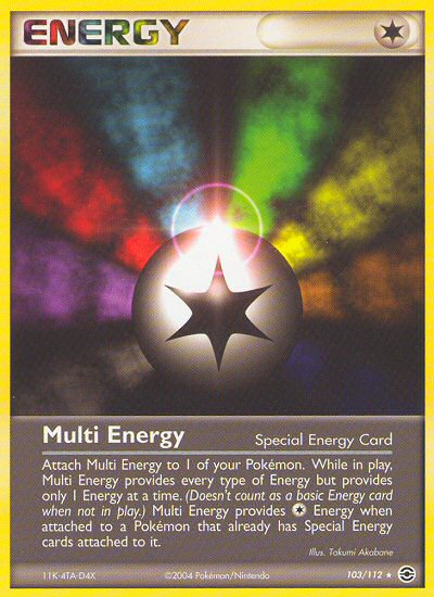 Multi Energy (103/112) [EX: FireRed & LeafGreen] - Destination Retro