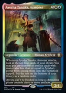 Ayesha Tanaka, Armorer (Foil Etched) [Dominaria United Commander] - Destination Retro