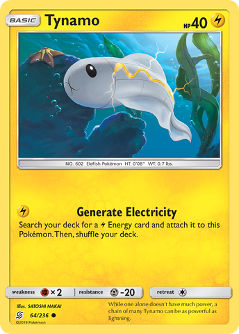 Tynamo (64/236) [Sun & Moon: Unified Minds] - Destination Retro