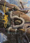Owlbear Shepherd Art Card (Gold-Stamped Signature) [Commander Legends: Battle for Baldur's Gate Art Series] - Destination Retro