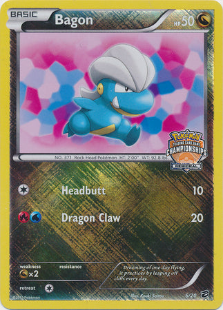 Bagon (6/20) (Regional Championship) [Black & White: Dragon Vault] - Destination Retro