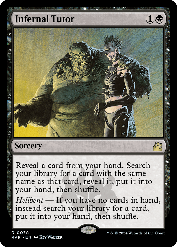 Infernal Tutor [Ravnica Remastered] - Destination Retro