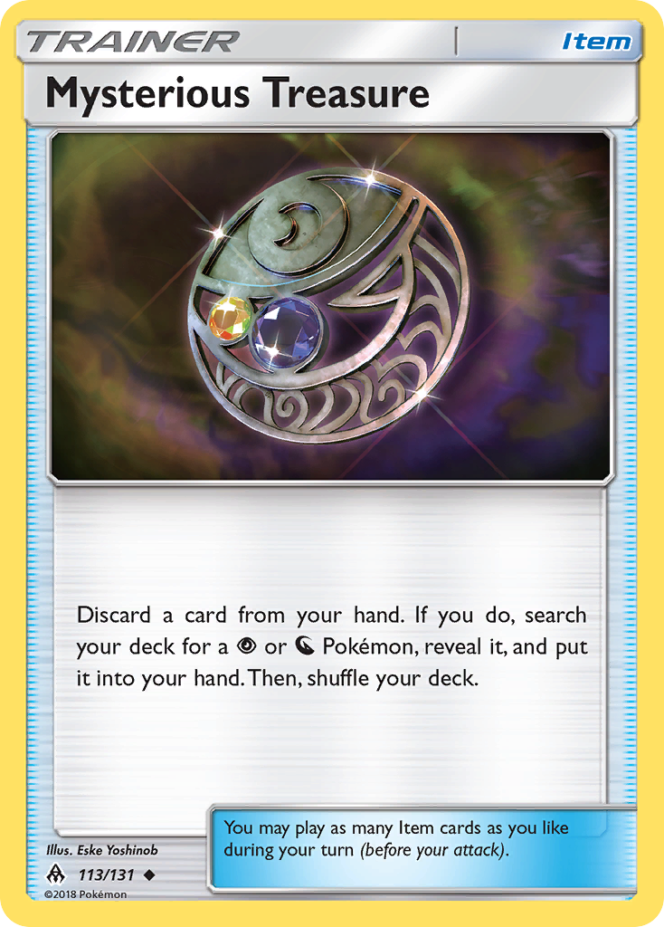 Mysterious Treasure (113/131) [Sun & Moon: Forbidden Light] - Destination Retro