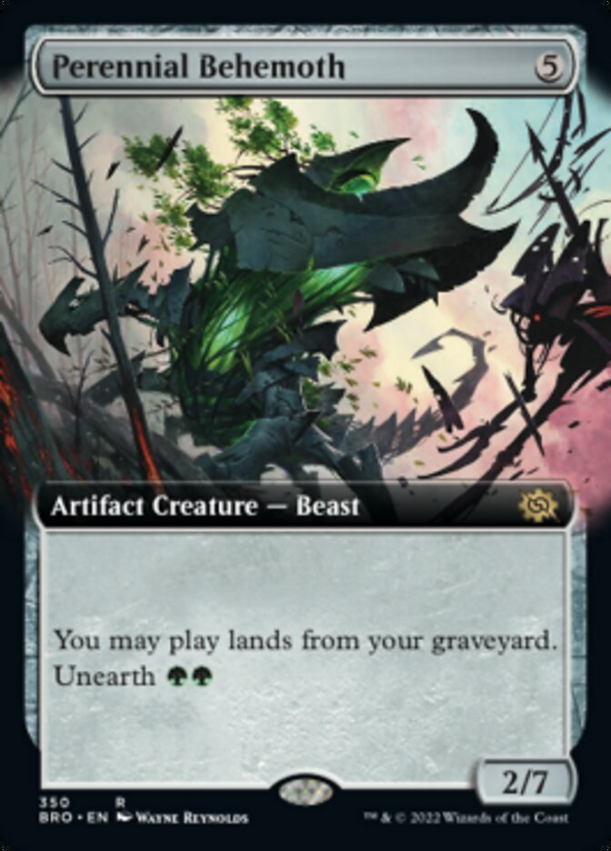 Perennial Behemoth (Extended Art) [The Brothers' War] - Destination Retro
