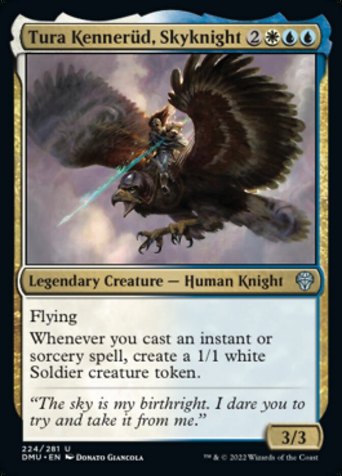 Tura Kennerud, Skyknight [Dominaria United] - Destination Retro